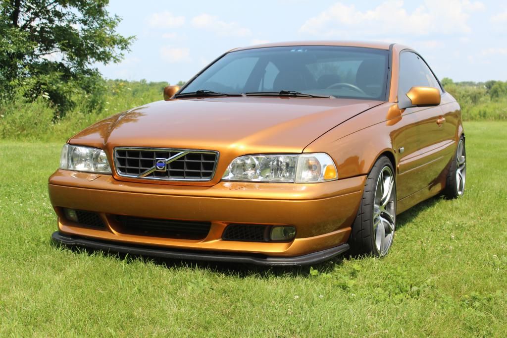 Sell used 1998 Volvo C70 Saffron 5spd Manual LOTS OF UPGRADES =RARE